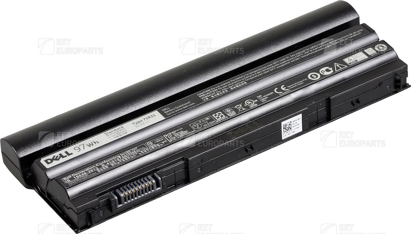 Dell NY38W Battery, 97WHR, 9 Cell, 